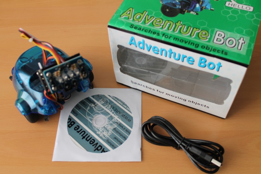 Inside the Adventure Bot box