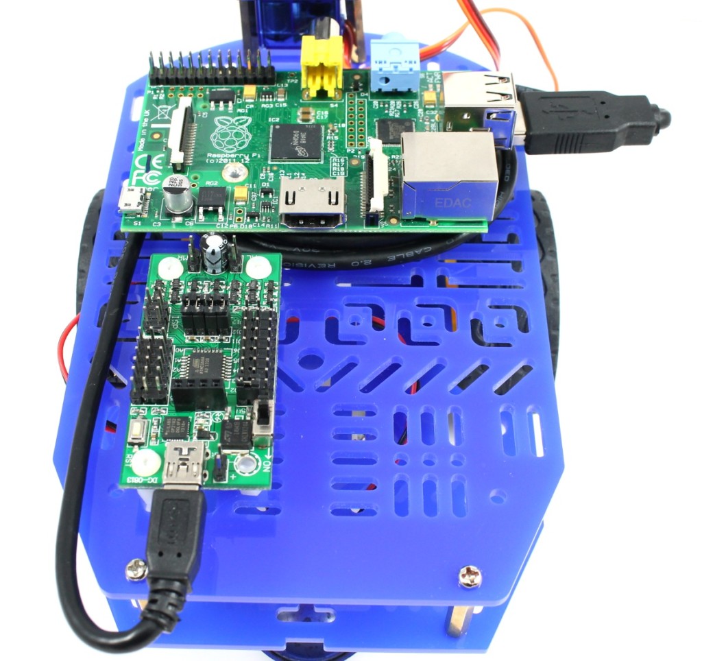 Connect the Pi to the Mini Driver using a USB Cable