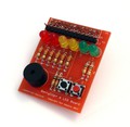 BerryClip+ - Enhanced 6 LED Add-on Board for the Raspberry Pi
