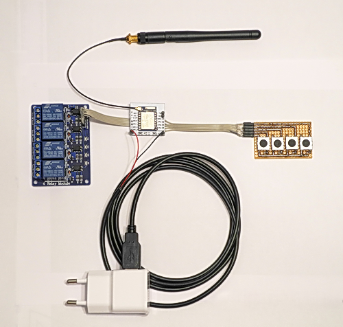 Basteln Schaltung der IP WLAN 4-Fach Steckdosenleiste