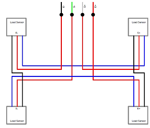 WIFI Waage ESP8266 HX711 Netzwerk DIY Schaltplan