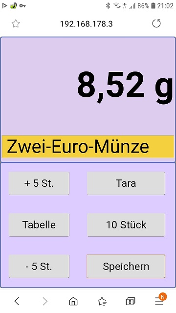 Waage mit ESP8266 selber bauen HX711, wlan, netzwerk projektarbeit