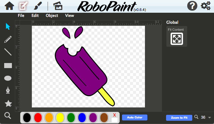 robopaint screen shot