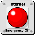 Internet Kill Switch - Not-Aus - Emergency Off.svg