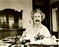 Mark Twain at breakfast, 1895.jpg