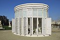 Small storage shed in France with open doors.jpg