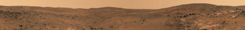 A photo of Mars taken by a robot!