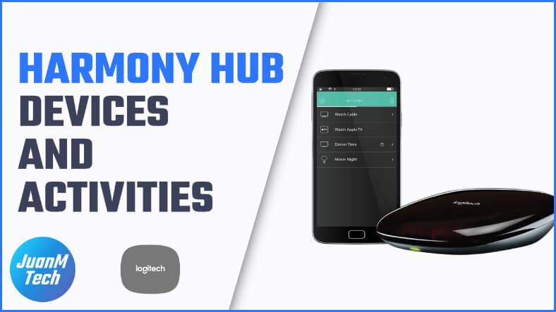 Set up devices and activities in the Harmony Hub