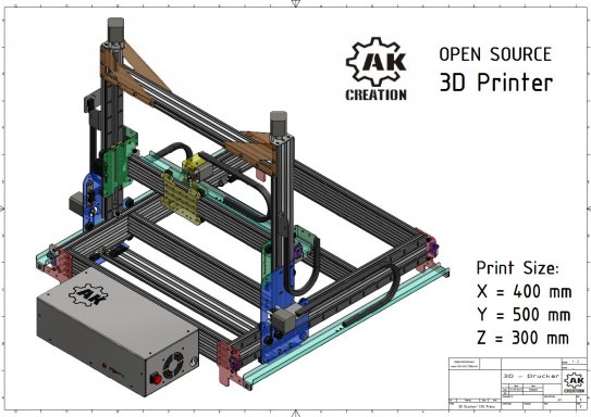 3D Printer - Big Size