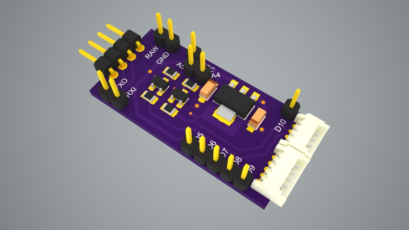 Assembled board