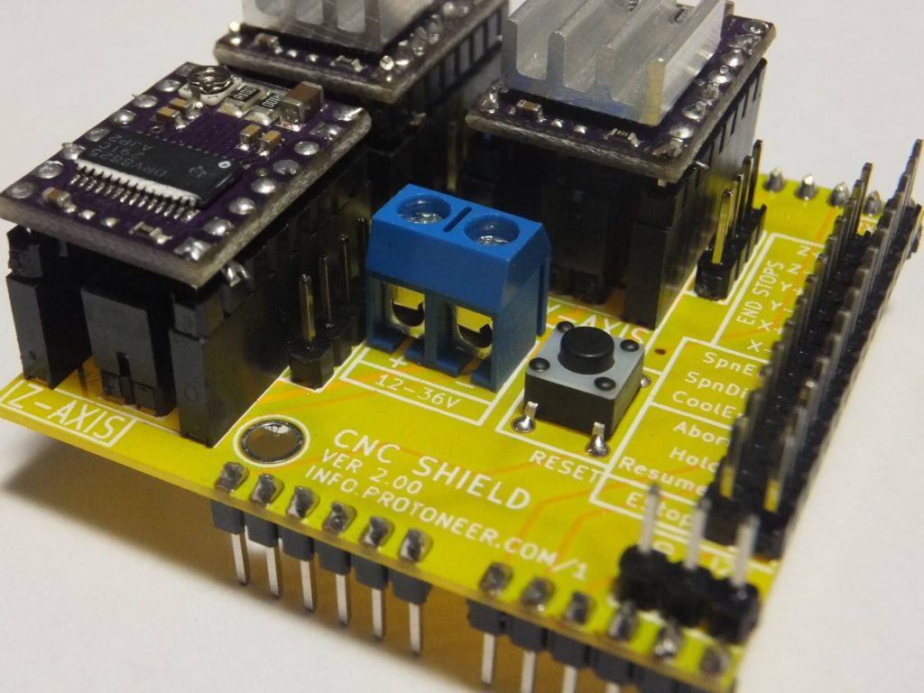 Arduino CNC Shield - 12-36V Power Connector