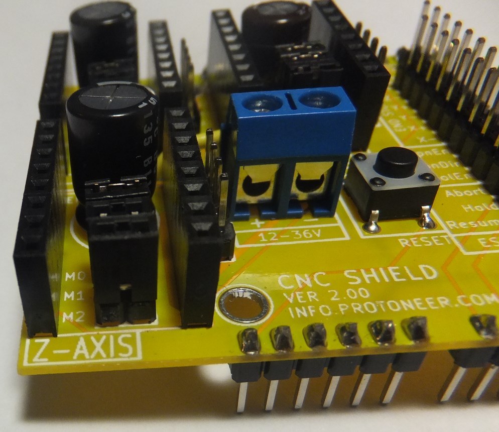 Arduino CNC Shield - Micro Stepping Jumpers