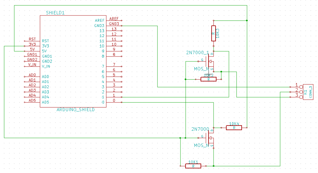 Arduino to rPi Bridge - Schematic