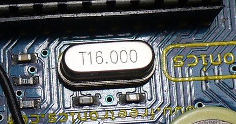 The crystal is an essential part of Arduino timing