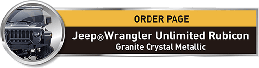 MINI-Z 4X4 Readyset Jeep(R) Wrangler Unlimited Rubicon Granite Crystal Metallic No.32521GM-B