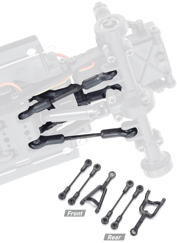 STEEL LINK & BALL END