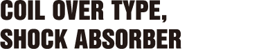 COIL OVER TYPE, SHOCK ABSORBER
