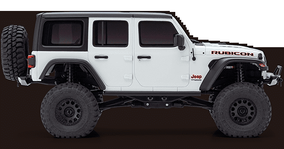 MINI-Z 4X4 Readyset Jeep(R) Wrangler Unlimited Rubicon Bright White No.32536W-B