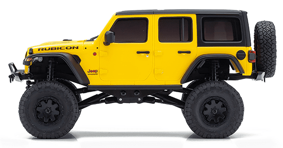 MINI-Z 4X4 Readyset Jeep(R) Wrangler Unlimited Rubicon Hellayella No.32521Y-B